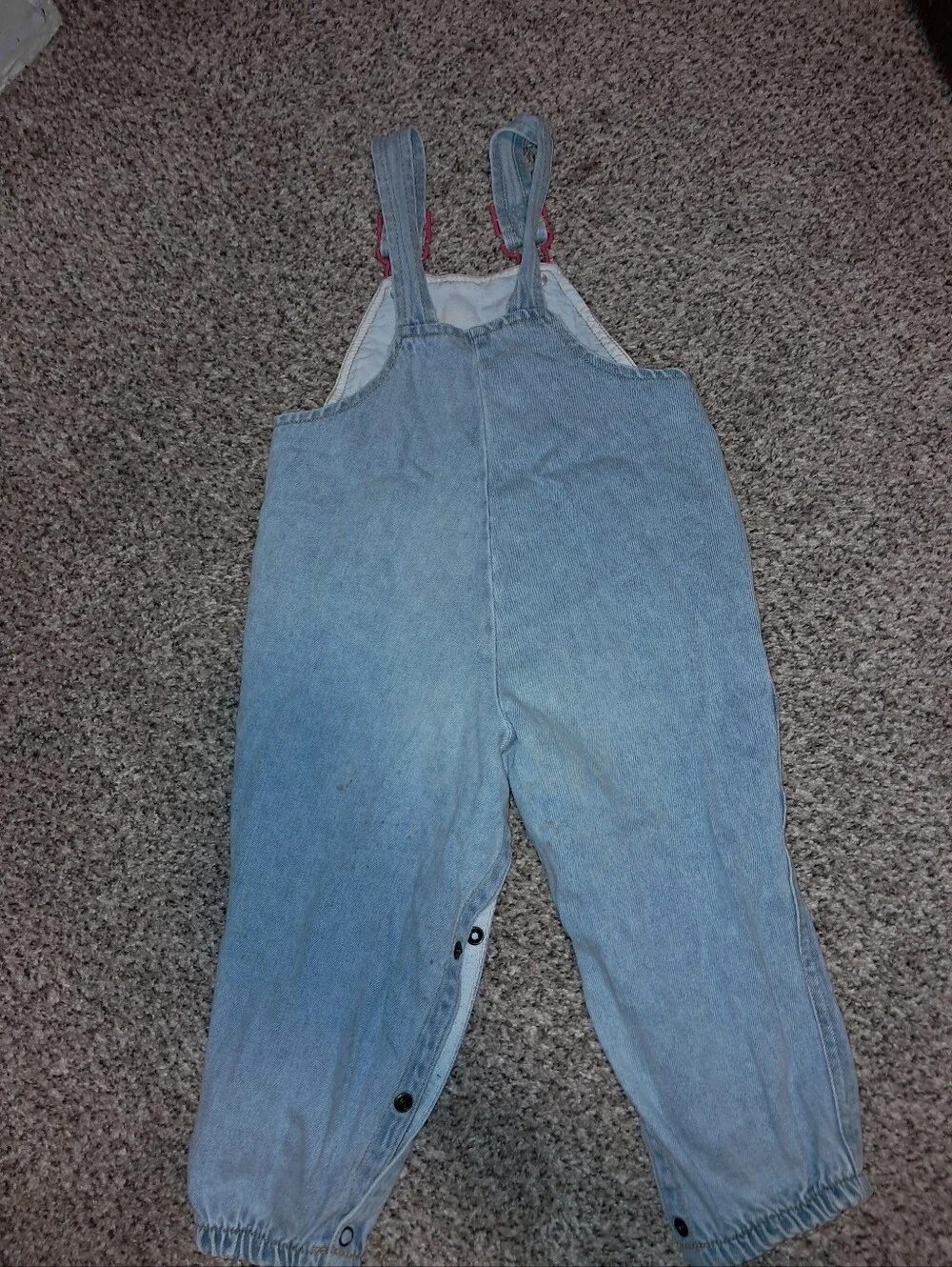 Vintage Disney brand Little boys or girls overall and top set, 24 months and 3t